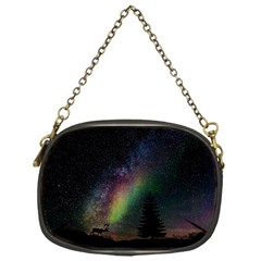 Starry Sky Galaxy Star Milky Way Chain Purses (one Side)  by Nexatart