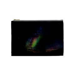 Starry Sky Galaxy Star Milky Way Cosmetic Bag (medium)  by Nexatart