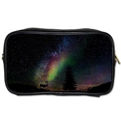 Starry Sky Galaxy Star Milky Way Toiletries Bags by Nexatart