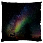 Starry Sky Galaxy Star Milky Way Large Cushion Case (Two Sides) Front