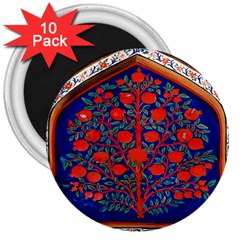 Tree Of Life 3  Magnets (10 Pack) 