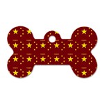 Chinese New Year Pattern Dog Tag Bone (Two Sides) Front