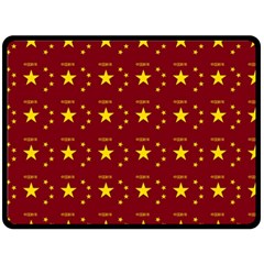 Chinese New Year Pattern Double Sided Fleece Blanket (large) 