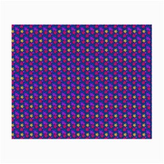 Beach Blue High Quality Seamless Pattern Purple Red Yrllow Flower Floral Small Glasses Cloth