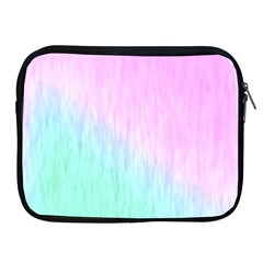 Pink Green Texture                                                      			apple Ipad 2/3/4 Zipper Case by LalyLauraFLM