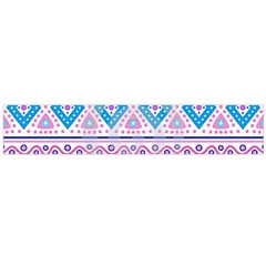 Tribal Pastel Hipster  Flano Scarf (large) by Brittlevirginclothing