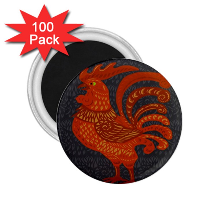 Chicken year 2.25  Magnets (100 pack) 