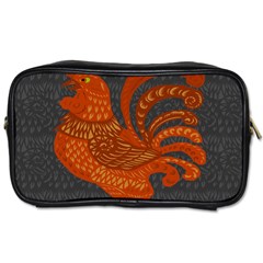 Chicken Year Toiletries Bags by Valentinaart