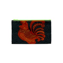 Chicken Year Cosmetic Bag (xs) by Valentinaart