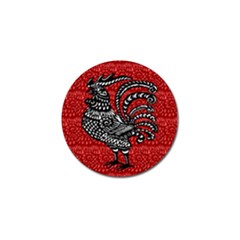 Year Of The Rooster Golf Ball Marker (10 Pack) by Valentinaart