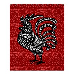 Year Of The Rooster Shower Curtain 60  X 72  (medium)  by Valentinaart