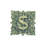 Money Symbol Ornament Shower Curtain 48  x 72  (Small)  Curtain(48  X 72 ) - 42.18 x64.8  Curtain(48  X 72 )