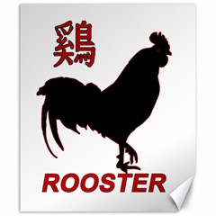 Year Of The Rooster - Chinese New Year Canvas 20  X 24   by Valentinaart