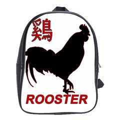 Year Of The Rooster - Chinese New Year School Bags (xl) 