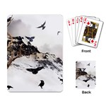 Birds Crows Black Ravens Wing Playing Card Back