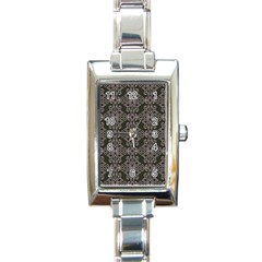 Line Geometry Pattern Geometric Rectangle Italian Charm Watch