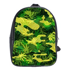 Marijuana Camouflage Cannabis Drug School Bags(large)  by Amaryn4rt