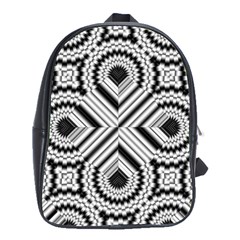 Pattern Tile Seamless Design School Bags(Large) 