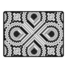 Pattern Tile Seamless Design Fleece Blanket (Small)