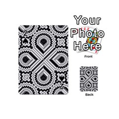 Pattern Tile Seamless Design Playing Cards 54 (mini)  by Amaryn4rt