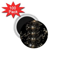 Fractal Math Geometry Backdrop 1 75  Magnets (100 Pack) 