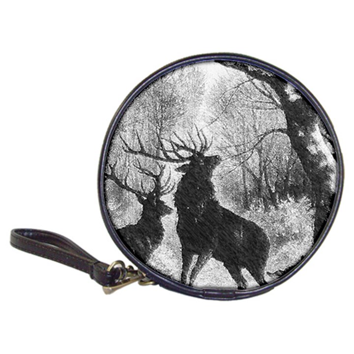 Stag Deer Forest Winter Christmas Classic 20-CD Wallets