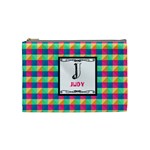 J for Judy Cosmetic Bag (Medium) Front