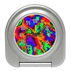 Hot Fractal Statement Travel Alarm Clocks by Fractalworld