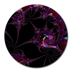 Fantasy Fractal 124 A Round Mousepads by Fractalworld