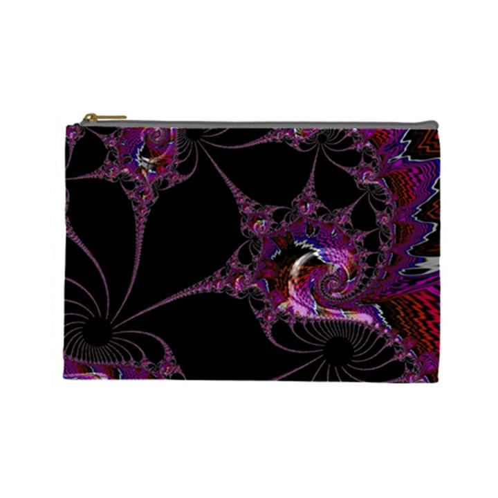 Fantasy Fractal 124 A Cosmetic Bag (Large) 