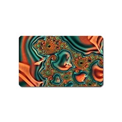 Painted Fractal Magnet (name Card) by Fractalworld