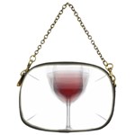 Wine Glass Steve Socha Chain Purses (Two Sides)  Back