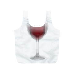 Wine Glass Steve Socha Full Print Recycle Bags (s)  by WineGlassOverlay