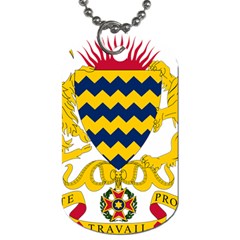 Coat Of Arms Of Chad Dog Tag (one Side) by abbeyz71
