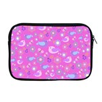 Spring pattern - pink Apple MacBook Pro 17  Zipper Case Front