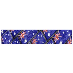 Australian Flag Urban Grunge Pattern Flano Scarf (small) by dflcprintsclothing