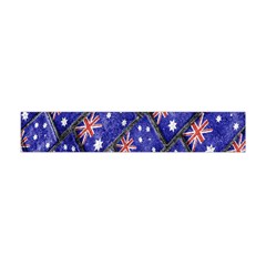 Australian Flag Urban Grunge Pattern Flano Scarf (mini)