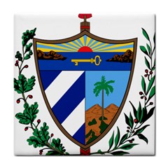 Coat Of Arms Of Cuba Tile Coasters