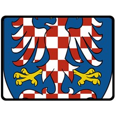 Moravia Coat Of Arms  Double Sided Fleece Blanket (large) 