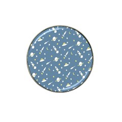 Space Saturn Star Moon Rocket Planet Meteor Hat Clip Ball Marker (10 pack)