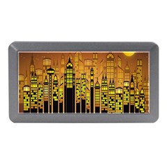 Buildings Skyscrapers City Memory Card Reader (mini) by Nexatart