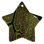 Fractal Complexity 3d Dimensional Star Ornament (Two Sides) Front