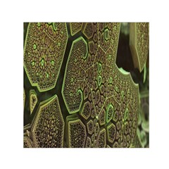 Fractal Complexity 3d Dimensional Small Satin Scarf (square) by Nexatart