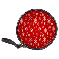 Christmas Snow Flake Pattern Classic 20-cd Wallets