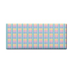 Grid Squares Texture Pattern Cosmetic Storage Cases