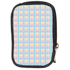 Grid Squares Texture Pattern Compact Camera Cases by Nexatart