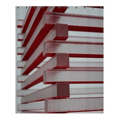 Red Sunglasses Art Abstract Shower Curtain 60  X 72  (medium) 