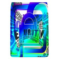 Security Castle Sure Padlock Flap Covers (s)  by Nexatart
