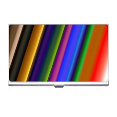 Strip Colorful Pipes Books Color Business Card Holders by Nexatart