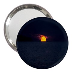 Sunset Ocean Azores Portugal Sol 3  Handbag Mirrors by Nexatart